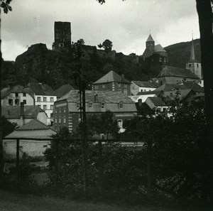 Luxembourg Esch le Trou Old Amateur Stereoview Photo Possemiers 1900