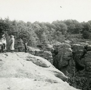 Belgium Herou near Laroche Old Amateur Stereoview Photo Possemiers 1900