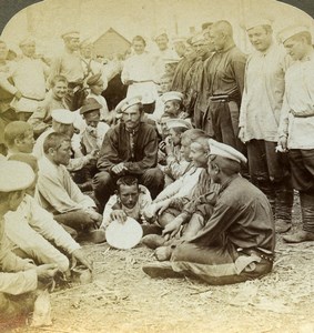 China Port Arthur Russo Japanese War Russian Old Stereoview Photo Underwood 1904