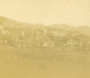 France French Riviera around Nice Old Amateur Stereoview Photo Pourtoy 1900