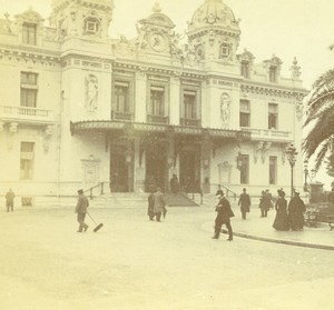 France French Riviera around Nice Old Amateur Stereoview Photo Pourtoy 1900