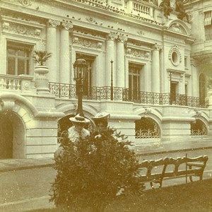 France French Riviera around Nice Old Amateur Stereoview Photo Pourtoy 1900