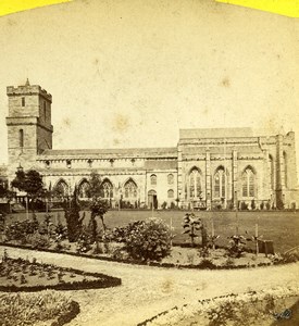 Scotland Stirling Church of the Holy Rude Crowe & Rodgers Stereoview Photo 1865