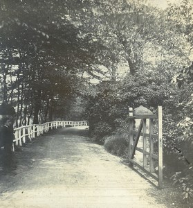 United Kingdom Riversvale Warwick Rainbow Forest Old Stereoview Photo 1903