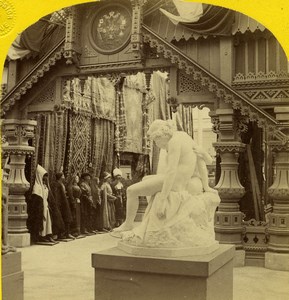 Paris World Fair Russian Costumes Italian Statues Leon & Levy Stereo Photo 1867