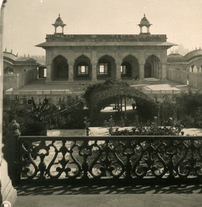 India Agra Women's Swimming Pool Old Stereo Photo Kurt Boeck 1906