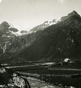 Austria Gastein Nassfeld Schareck Old Stereo Photo Wurthle 1900