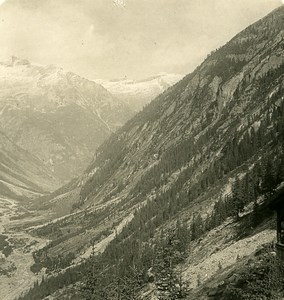 Austria Tyrol Zillertal Grauwand Old NPG Stereo Photo 1900