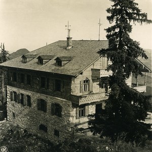 Austria Tyrol Kufsteiner Haus Pendling Guest House Old NPG Stereo Photo 1900