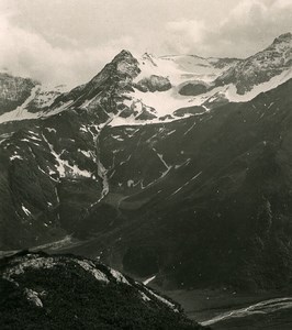 Austria Carinthia Nassfeld Schlappereben Old Stereo Photo Photobrom 1900