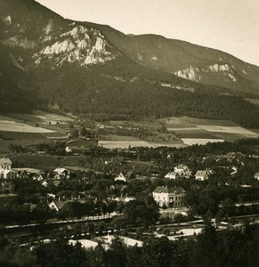 Austria Semmering Payerbach Old NPG Stereo Photo 1900