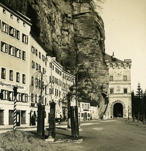 Austria Salzburg Klausentor City Gate Old NPG Stereo Photo 1900