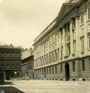 Italy Milan Milano Palazzo Belgioioso & Manzoni House Old NPG Stereo Photo 1900