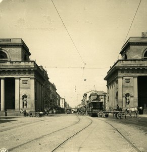 Italy Milan Milano Porta Venezia Old NPG Stereo Photo 1900