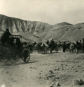 Middle East Palestine Jerusalem road to Jericho Old NPG Stereo Photo 1900