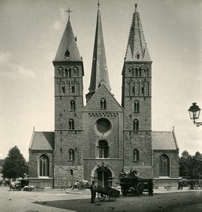 Belgium Ghent Gent Saint Jacques Church Old NPG Stereoview Photo 1900's