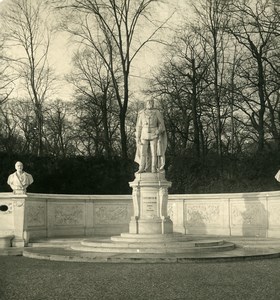 Germany Berlin Kaiser Friedrich III Monument Old Stereoview Photo NPG 1900