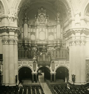 Germany Berlin Cathedral interior Old Stereoview Photo NPG 1900