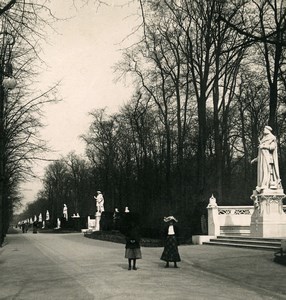 Germany Berlin Siegesallee Monuments Old Stereoview Photo NPG 1900