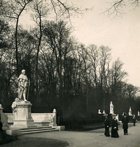 Germany Berlin Siegesallee Monuments Old Stereoview Photo NPG 1900