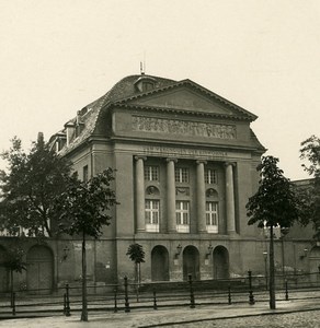 Germany Potsdam Schauspielhaus Theatre Old Stereoview Photo NPG 1900