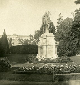 Germany Potsdam Sanssouci Castle Monument Old Stereoview Photo NPG 1900