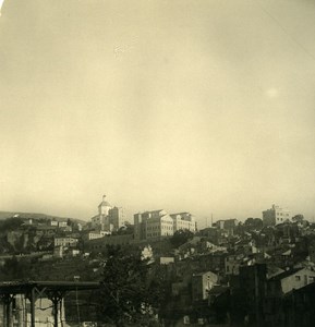 Italy Sanremo old town panorama Old Stereoview photo NPG 1900