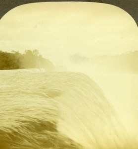 USA Niagara Falls Old Milford Wright Excelsior Stereoview Photo 1900