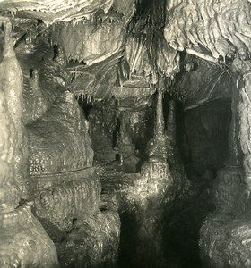 Germany Bavaria Streitberg Binghöhle Bing Cave Old NPG Stereoview Photo 1906 #2