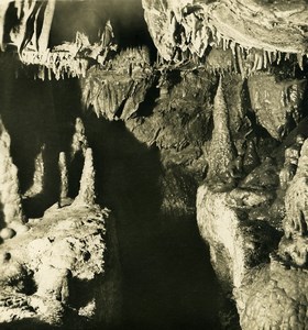 Germany Bavaria Streitberg Binghöhle Bing Cave Old NPG Stereoview Photo 1906 #4