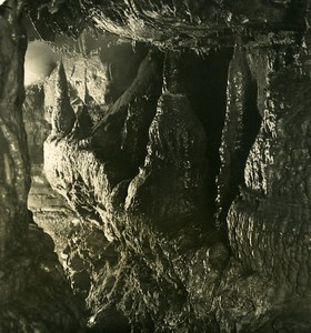 Germany Bavaria Streitberg Binghöhle Bing Cave Old NPG Stereoview Photo 1906 #5