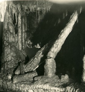 Germany Bavaria Streitberg Binghöhle Bing Cave Old NPG Stereoview Photo 1906 #13