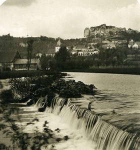 Germany Franconia Bavaria Streitberg Panorama Old NPG Stereoview Photo 1906