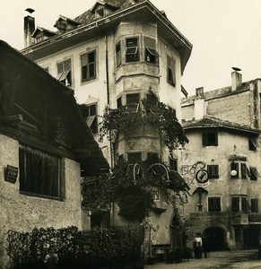 Italy Tyrol Bozen Bolzano Batzenhäusl Old NPG Stereo Photo 1906