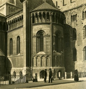 Italy Südtirol Tyrol Trient Trento Duomo Old NPG Stereo Photo 1906