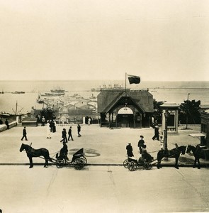 Russia Ukraine Odessa Harbor Old NPG Stereo Photo 1900