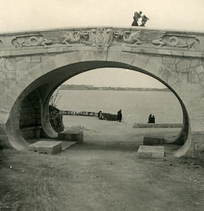 Russia Crimea Sebastopol Viaduct Bridge Old NPG Stereo Photo 1900