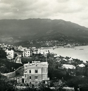 Russia Crimea Yalta Jalta panorama Old NPG Stereo Photo 1900