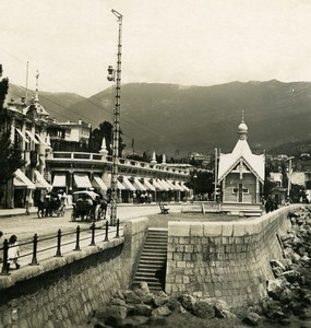 Russia Crimea Yalta Jalta Floren Pavillion Old NPG Stereo Photo 1900