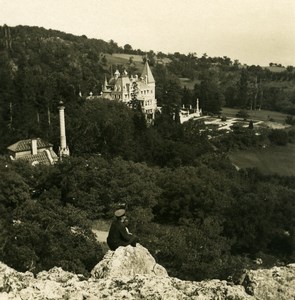 Russia Crimea Massandra Panorama Old NPG Stereo Photo 1900