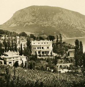 Russia Crimea Sunk-See panorama Old NPG Stereo Photo 1900