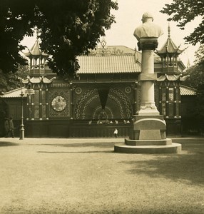 Denmark Copenhagen Tivoli Gardens Pantomimeteatret Old NPG Stereo Photo 1900