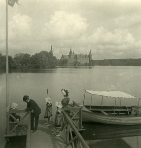 Denmark Copenhagen Frederiksborg Slot Castle Old NPG Stereo Photo 1900