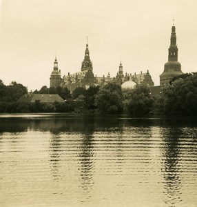 Denmark Copenhagen Frederiksborg Slot Castle Old NPG Stereo Photo 1900