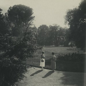 Italy Bellagio Villa Trotti Gardens Old Possemiers Stereoview Photo 1920 #1