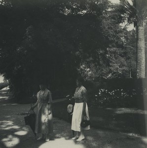 Italy Bellagio Villa Trotti Gardens Old Possemiers Stereoview Photo 1920 #2