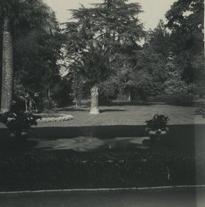 Italy Bellagio Villa Trotti Gardens Old Possemiers Stereoview Photo 1920 #3