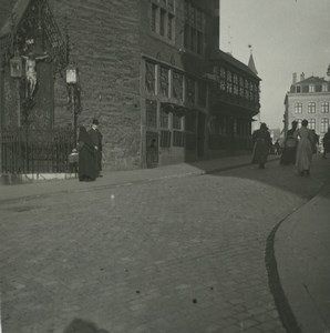 Germany Cologne Koln? Street Old Possemiers Stereoview Photo 1920