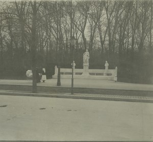 Germany Berlin Siegesallee Statues Old Possemiers Stereoview Photo 1920 #1