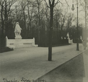 Germany Berlin Siegesallee Statues Old Possemiers Stereoview Photo 1920 #3